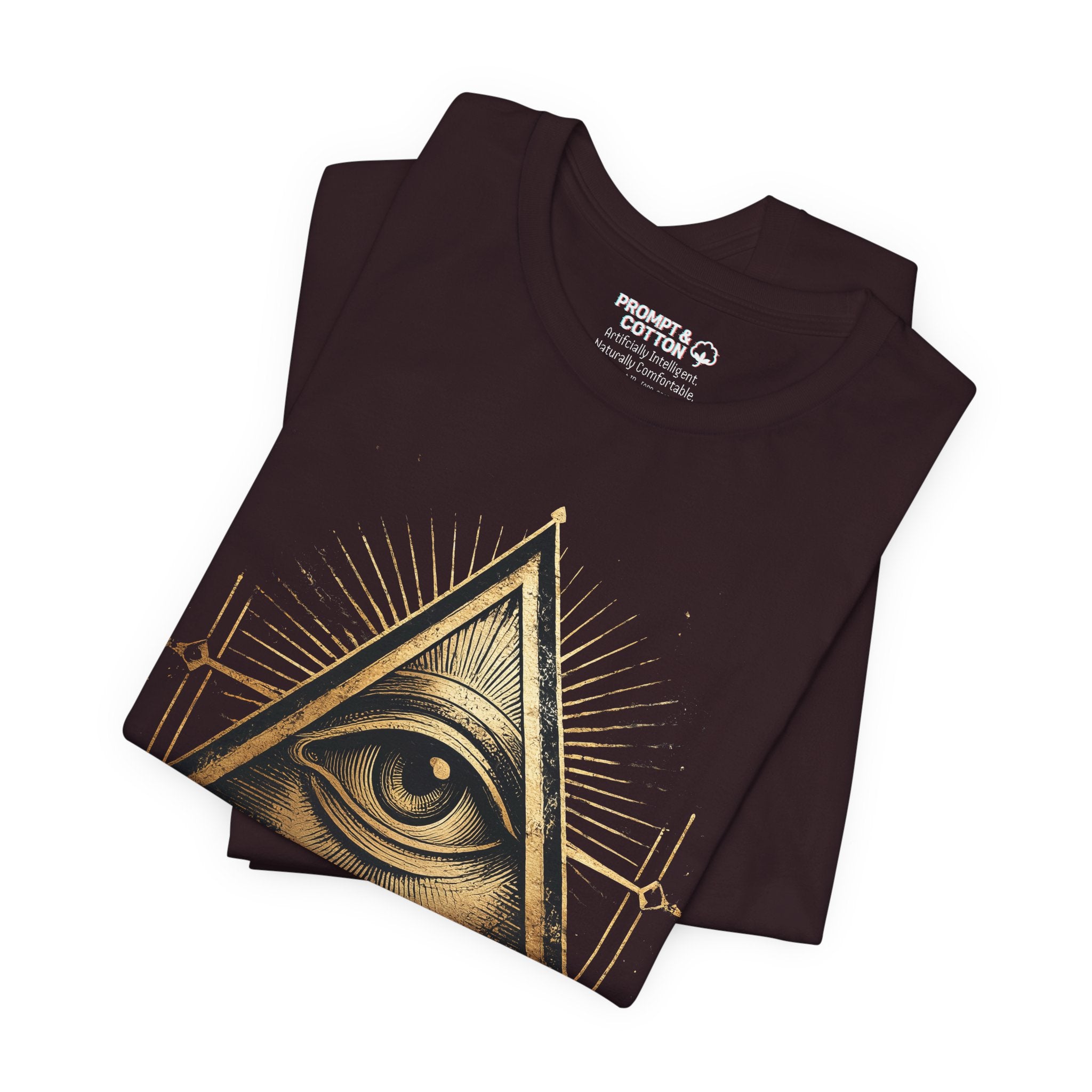The All-Seeing Algorithm - Illuminati AI Seal Tee