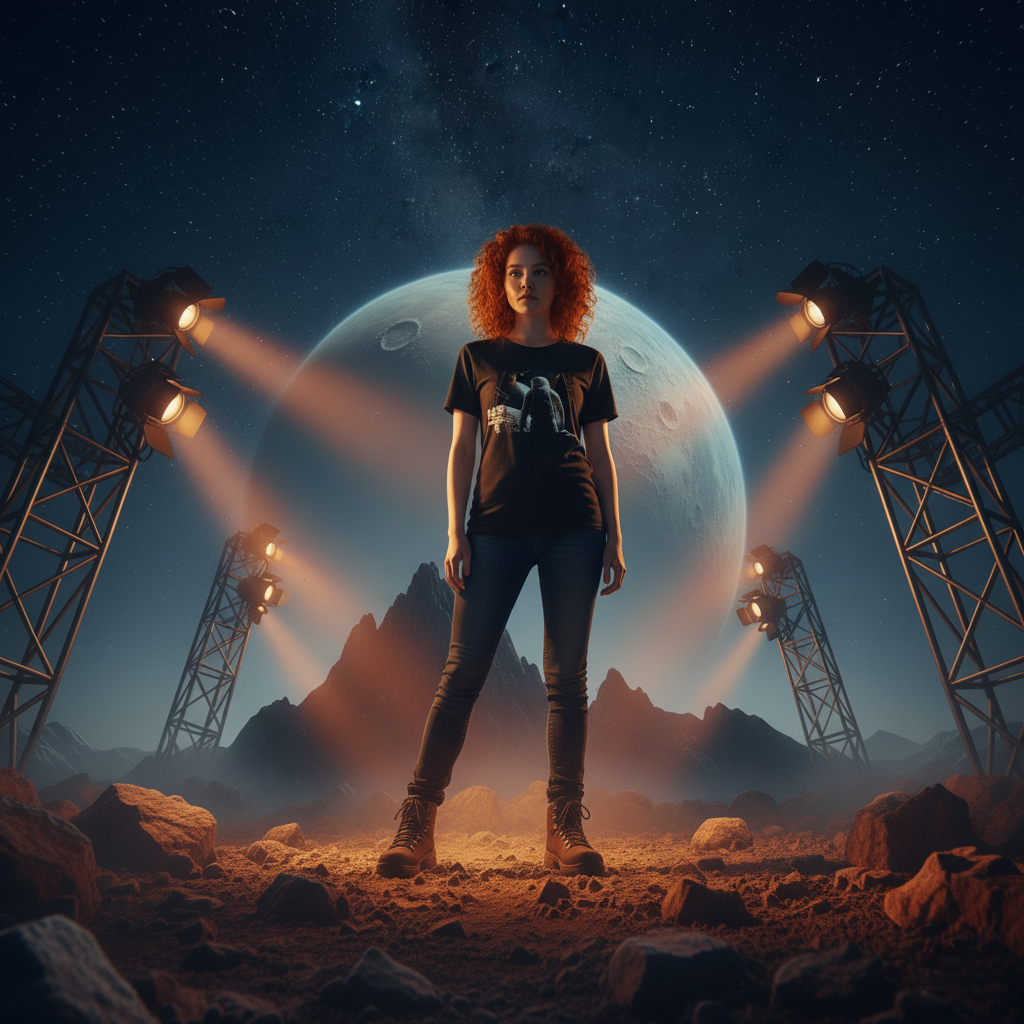 Broadcast from Stage 3 - Moon Landing Studio Tee