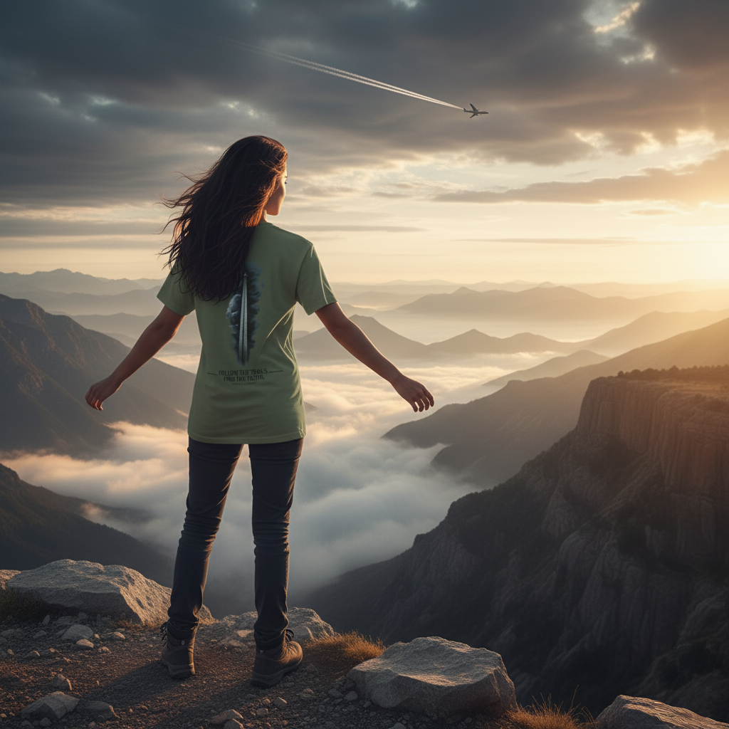 Sky Script - Occult Contrails Tee